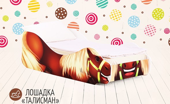 Детская кровать-зверёнок Лошадка-Талисман в Новосибирске - изображение