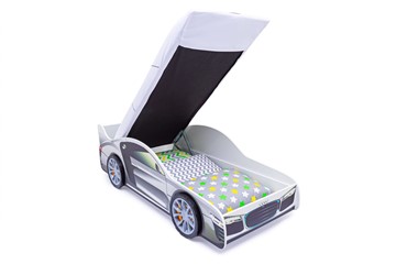 Кровать-машина детская с подъемным механизмом Ауди в Новосибирске - предосмотр 3