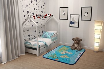 Детская кровать-домик Svogen белый в Новосибирске - предосмотр 6