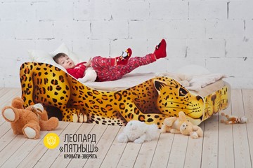 Детская кровать-зверёнок Леопард-Пятныш в Новосибирске - предосмотр 1
