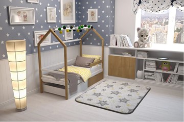 Детская кровать-домик Svogen белый-дерево в Новосибирске - предосмотр 4