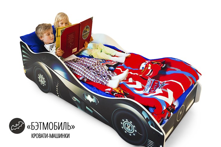 Детская кровать-машина Бэтмобиль в Новосибирске - изображение 4