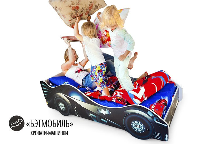 Детская кровать-машина Бэтмобиль в Новосибирске - изображение 1