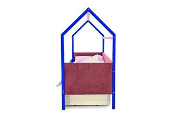 Кровать-домик в детскую «Svogen синий-лаванда» мягкая в Новосибирске - предосмотр 5