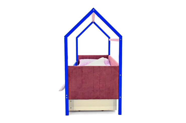 Кровать-домик в детскую «Svogen синий-лаванда» мягкая в Новосибирске - изображение 5