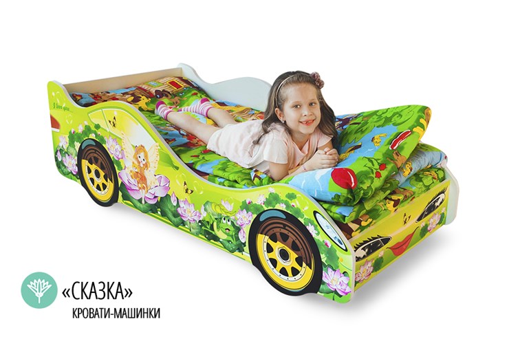 Детская кровать-машина Сказка в Новосибирске - изображение 4
