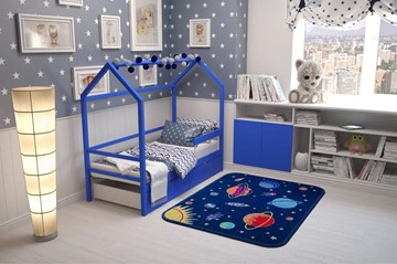 Детская кровать-домик Svogen синий в Новосибирске - предосмотр 6