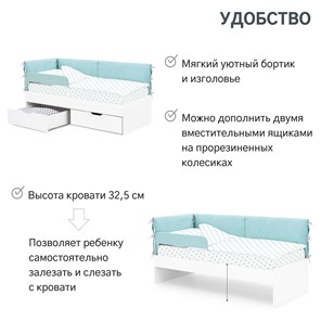 Мягкая кровать Denvas, эвкалипт в Новосибирске - предосмотр 14