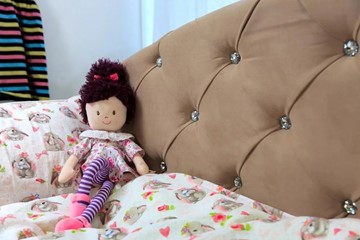 Детская кровать Эльза без бортика, Бежевый (латы) в Новосибирске - предосмотр 2