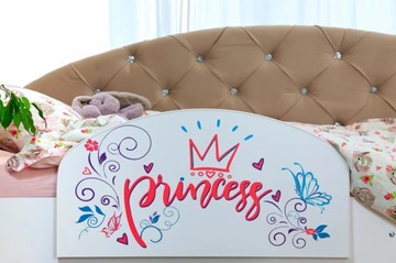 Кровать детская Эльза с бортиком, Розовый (латы) в Новосибирске - предосмотр 3