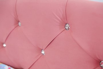 Односпальная детская кровать Звездочка с бортиком, Розовый в Новосибирске - предосмотр 5