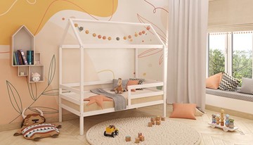 Кровать-домик POLINI Kids Simple 950 Белый в Новосибирске - предосмотр 8