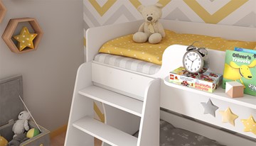 Кровать двухъярусная POLINI Kids Dream 1500 Белый в Новосибирске - предосмотр 4