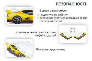 Детская кровать-машина Ferrari в Новосибирске - предосмотр 6