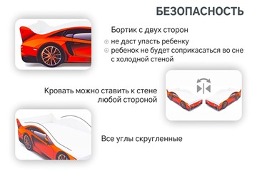 Кровать-машина детская Lamborghini в Новосибирске - предосмотр 7