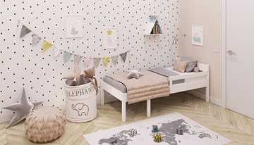 Кровать в детскую POLINI Kids Simple 935 Белый в Новосибирске - предосмотр 6