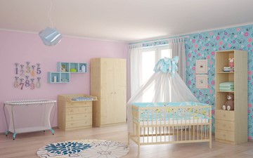 Детская кровать POLINI Kids Simple 101 Натуральный в Новосибирске - предосмотр 8