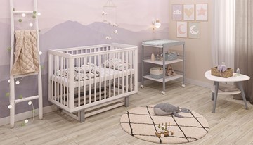 Детская кровать серия 3400 POLINI Kids Simple 340 Белый / Серый в Новосибирске - предосмотр 10