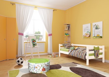 Кровать в детскую Мебельград Соня, Вариант 2 Белый в Новосибирске