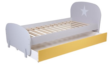 Мебель для детской POLINI Kids Mirum №1 Белый / Серый / Желтый в Новосибирске - предосмотр 6