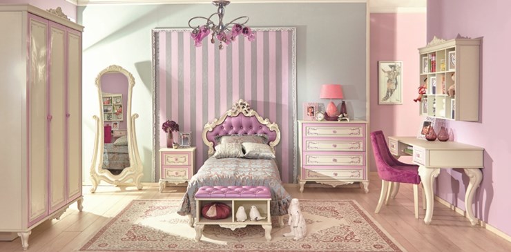 Мебель для детской комнаты Маркиза в Новосибирске - изображение