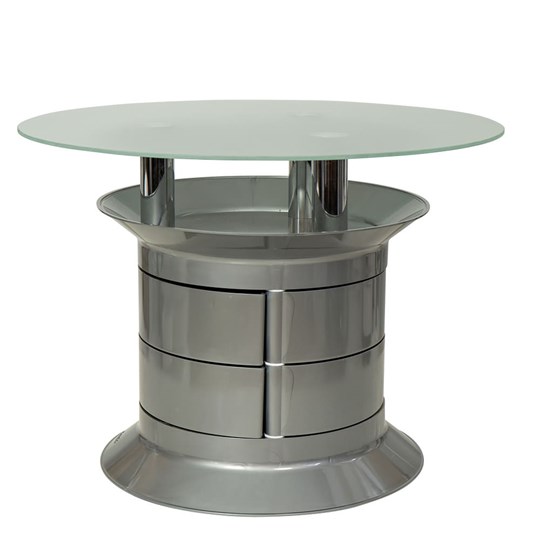 Стеклянный столик Benito gray в Новосибирске - изображение 1
