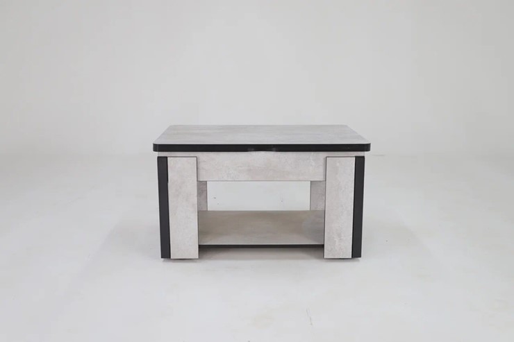 Складной стол-трансформер Дэнс, цемент светлый в Бердске - изображение 1