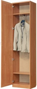 Шкаф распашной 107 с выдвижной штангой, цвет Дуб Сонома в Новосибирске - предосмотр 1