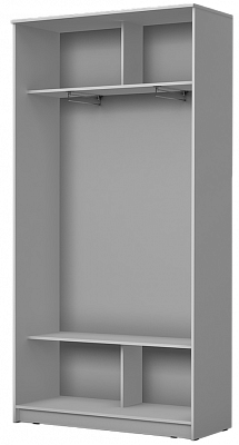 Шкаф 2-х створчатый 2200х1200х420 Хит-22-4-12/2-88, Матовое стекло, Дуб сонома в Новосибирске - изображение 1