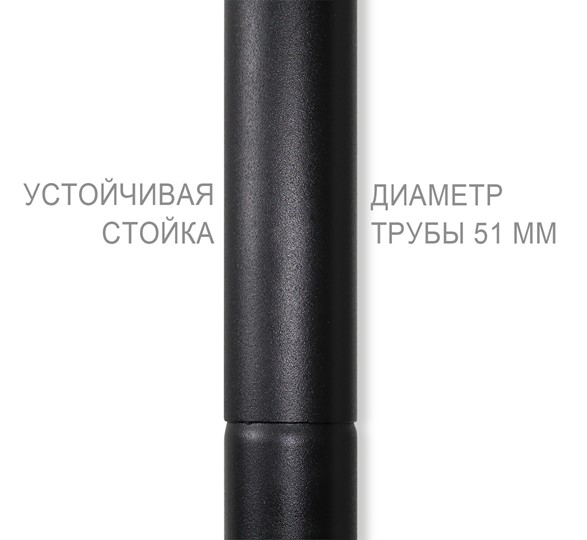Вешалка для одежды SHT-CR18 (черный муар) в Новосибирске - изображение 2