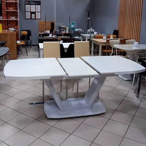 Кухонный стол раздвижной Дионис 2 (Стекло) в Новосибирске - предосмотр 3