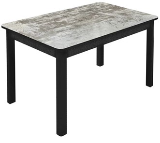 Кухонный раскладной стол Гамбург исп. 2, ноги метал. крашеные №23 (Exclusive h009/черный) в Новосибирске - предосмотр