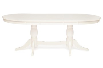 Кухонный раскладной стол LORENZO (Лоренцо) 160+46x107x76, pure white (402) в Новосибирске - предосмотр 1