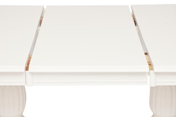 Кухонный раскладной стол LORENZO (Лоренцо) 160+46x107x76, pure white (402) в Новосибирске - предосмотр 3