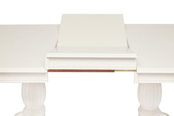 Кухонный раскладной стол LORENZO (Лоренцо) 160+46x107x76, pure white (402) в Новосибирске - предосмотр 6