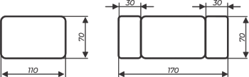 Раздвижной стол Милан-1 EVO, ноги металлические черные, стекло белое/серый в Новосибирске - предосмотр 2
