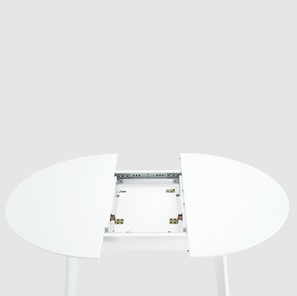 Кухонный стол раздвижной Орион Classic Plus 100, Белый в Новосибирске - предосмотр 7