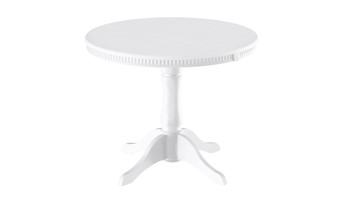 Кухонный стол раскладной Орландо Т1, цвет Белый матовый (Б-111.02.1) в Бердске