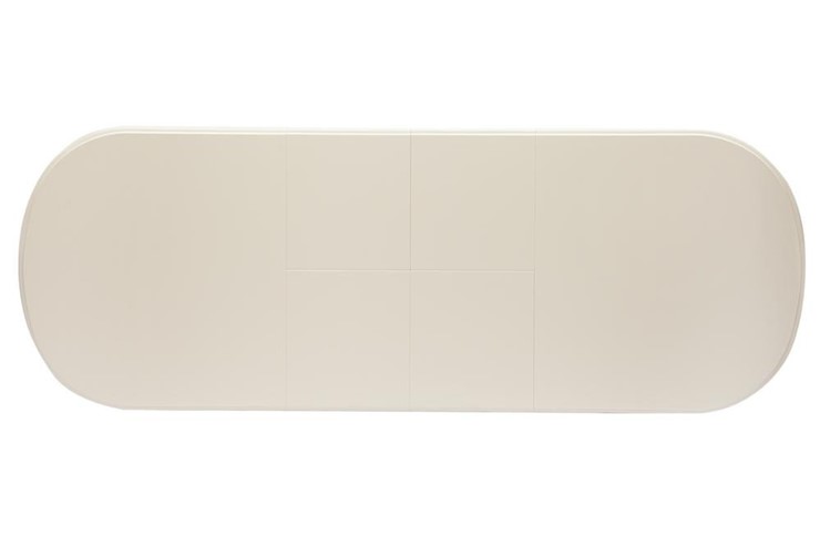 Раздвижной стол Siena ( SA-T6EX2L ) 150+35+35х80х75, ivory white (слоновая кость 2-5) арт.12490 в Новосибирске - изображение 4