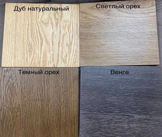 Стол круглый кухонный Луи  столешница шпон дуба в Новосибирске - изображение 3