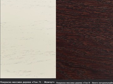 Кухонный стол раскладной Леонардо-1 исп. Круг 820, тон 10 (Морилка/Эмаль) в Новосибирске - предосмотр 16