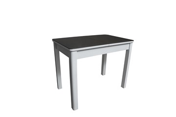 Мини-стол на кухню Айсберг-1СТ белое-черное в Бердске