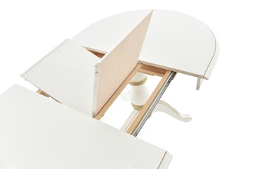 Обеденный раздвижной стол Фабрицио-2 исп. Овал 1600, Тон 11 Покраска + патина с прорисовкой (на столешнице) в Новосибирске - предосмотр 3