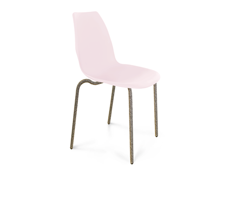 Обеденный стул SHT-ST29/S30 (пастельно-розовый/коричневый сахар) в Новосибирске - изображение