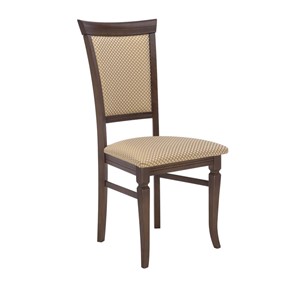 Обеденный стул Leset Монтана (Орех шоколадный Т19/жаккард Антина золотой Ж4.02)) в Новосибирске