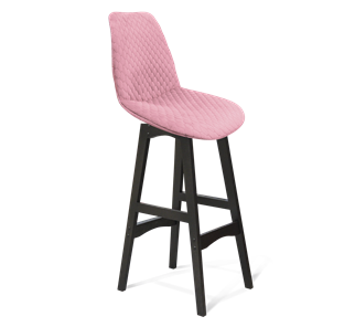 Барный стул SHT-ST29-С22 / SHT-S65 (розовый зефир/венге) в Новосибирске