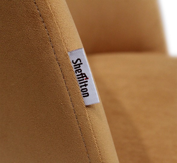 Барный стул SHT-ST35 / SHT-S65 (горчичный/дуб брашированный коричневый) в Новосибирске - изображение 3