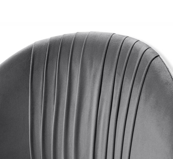 Барный стул SHT-ST35-1 / SHT-S92 (угольно-серый/браш.коричневый/черный муар) в Новосибирске - изображение 5