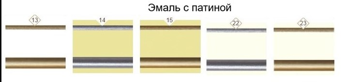 Стул кухонный Кабриоль 10-2, Морилка, Эмаль + Патина в Новосибирске - изображение 1