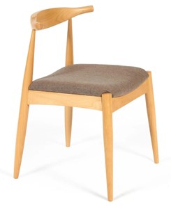 Обеденный стул BULL бук/ткань 54,5x54x75 Натуральный арт.19586 в Новосибирске